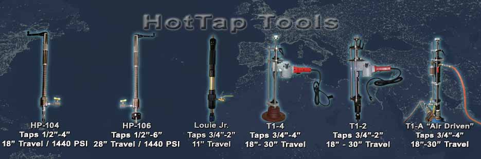 6 small hottap tooling models